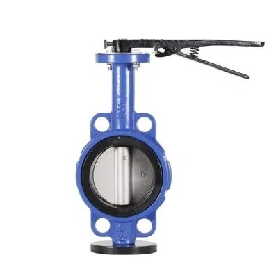 150LB PN16 DN100 Duktile Gusseisen Edelstahl Doppelflansche Wafer Lug Schmetterlingsventil