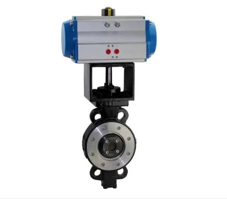 Kundenspezifischer Service-Standard Ausgezeichnetes Wassermedium Pneumatischer Aktor Schmetterlingsventil