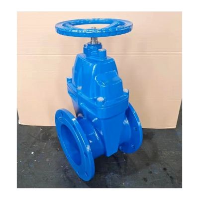 Industrie-Wasserventil Widerstandsfähige Sitze Weichflansche Wasserkontrolle Edelstahl Torventil