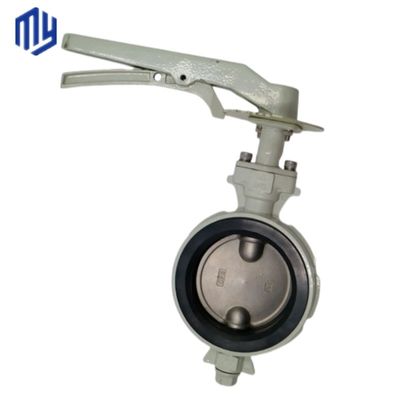 Mitteltemperatur-Aluminium-Handrad-Schmetterlingsventil mit Diaphragmenstruktur