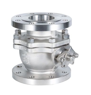Dn15-200 WCB SS201 SS304 SS316 Flansche Pneumatische Wasserkugelventil mit Stoppstruktur