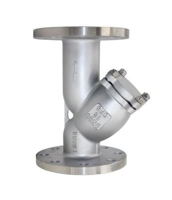 Gesteuerte Duplex-Flangen mit Enden aus Edelstahl, Y-Typ-Sieber für die Wasserbehandlung