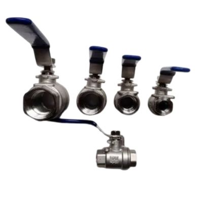 Kohlenstoff-Edelstahl 2PC Schwimmballventil Pn16 für Gas-Wasser-Ölindustrie