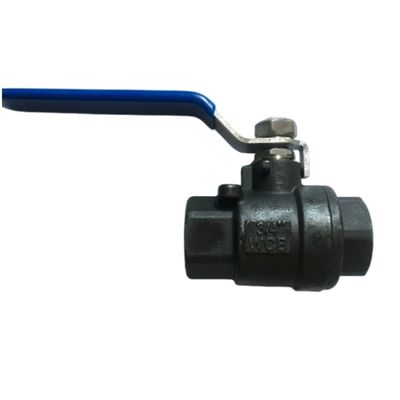 2 PCS aus Edelstahl mit Gewindeballventil Q41F für normale Temperaturmedien