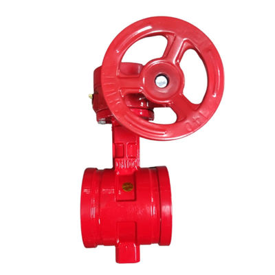Gasmedien Weichdichtung Rillen Turbine Schmetterlingsventil D381X Hydraulisch