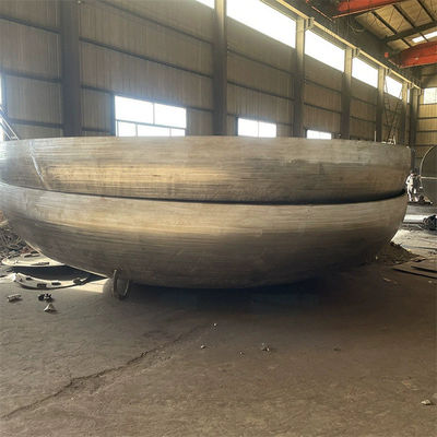 Hochpräzisions-Tank aus Edelstahl mit Geschirrkopf in ASME-Standard-Hemisphärischem Design