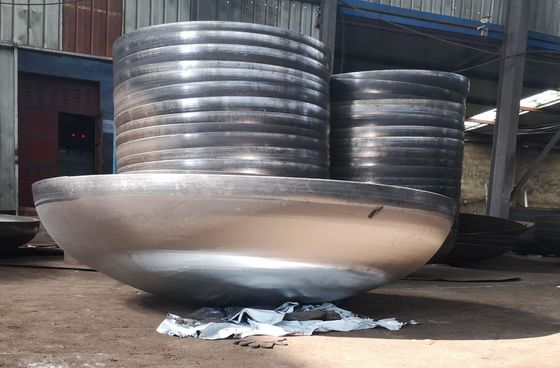 ASME-Standard 300mm 500m 800m 1000mm Torisphärische Schüsselkopf und Enden für Druckbehälter