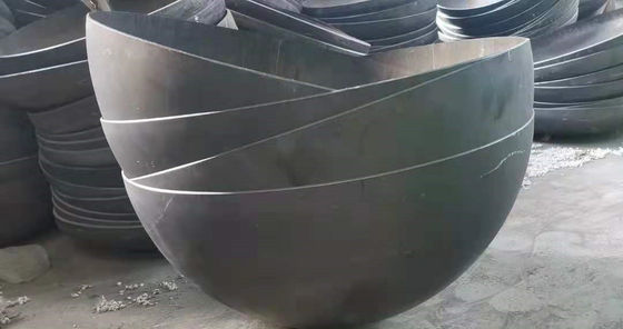 ASME Standard Flat Dish Head für Stahlhemisphären
