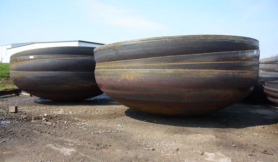 Anpassungsgröße Tellerköpfe 1000 mm 6 mm Leichtstahl Hemisphärenkopf