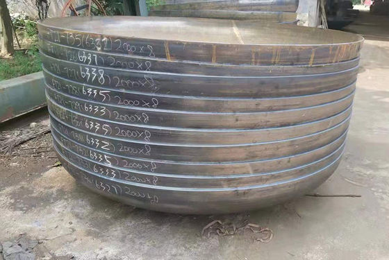 Anpassungsgröße Tellerköpfe 1000 mm 6 mm Leichtstahl Hemisphärenkopf