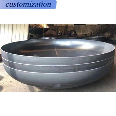 Rundkopf 1000 mm Edelstahl elliptische Hemisphäre Kegel Torisphärische Kopf
