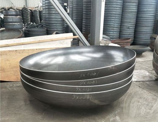 Anpassungsgröße ASME Elliptische Kaltdruckbehälter Tankkopf