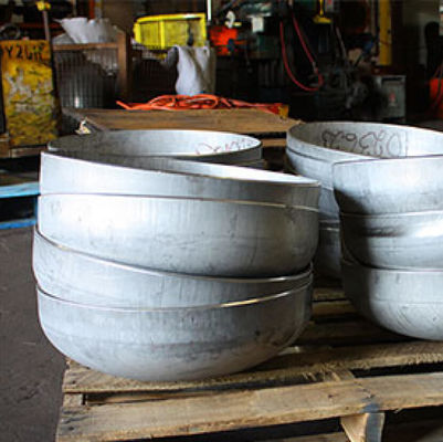 Vollständige Bescheinigung für das Warmpressen von Doppelphasen-Stahl-Aluminium-Disch-Ellipsoidkopf