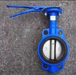 OEM angepasste elastisch sitzende, duktile Gusseisen-Schmetterlingsventile für industrielle Steuerung