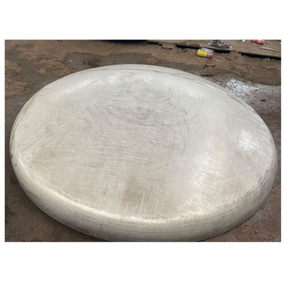 1400 mm Durchmesser Edelstahl Hemisphäre Ellipsoidal Tellerkopf Drücken angepasst