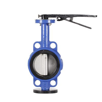 150LB PN16 DN100 Duktile Gusseisen Edelstahl Doppelflansche Wafer Lug Schmetterlingsventil