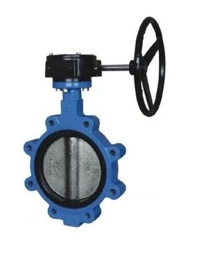API609 EPDM ausgekleidet PTFE Gusseisen-Lug-Typ Wafer Schmetterlingsventil für individuelle Bedürfnisse