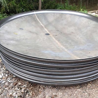 Flat-Bottom-Head-Kessel-Teile, maßgeschneiderte Größe Druckbehälter-Kopf für höchste Leistung