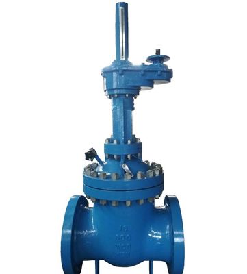 Durchschnittliche Temperatur 8 Zoll Kohlenstoffstahl Torventil ANSI API 150lb 300lb Manuelle Flansche