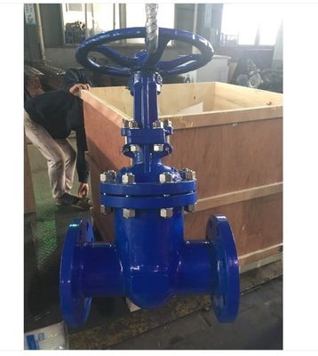 Durchschnittliche Temperatur 8 Zoll Kohlenstoffstahl Torventil ANSI API 150lb 300lb Manuelle Flansche