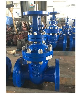 Durchschnittliche Temperatur 8 Zoll Kohlenstoffstahl Torventil ANSI API 150lb 300lb Manuelle Flansche