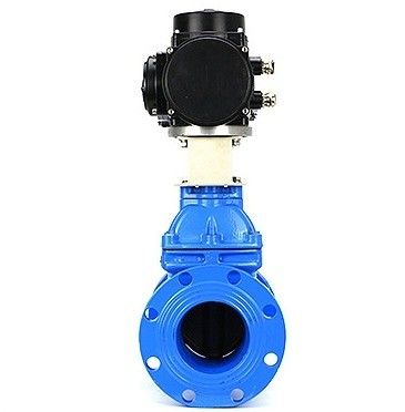 Erhältlich OEM Kohlenstoffstahl WCB NKZ961H Elektrische Flansche Vakuum Torventil Standard DIN F6