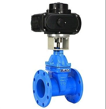 Erhältlich OEM Kohlenstoffstahl WCB NKZ961H Elektrische Flansche Vakuum Torventil Standard DIN F6