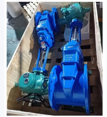 Erhältlich OEM Kohlenstoffstahl WCB NKZ961H Elektrische Flansche Vakuum Torventil Standard DIN F6
