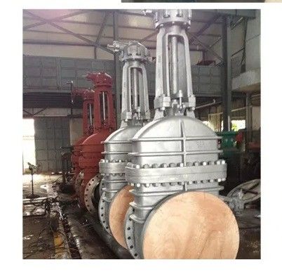 API 600 150LB CF8M Edelstahl-Flangen-Gatterventil für Wassermedien Y-Typ-Struktur