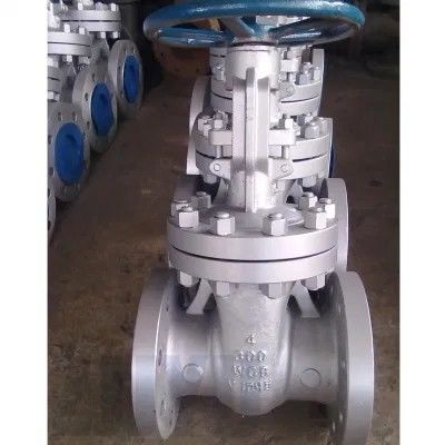 API 600 150LB CF8M Edelstahl-Flangen-Gatterventil für Wassermedien Y-Typ-Struktur