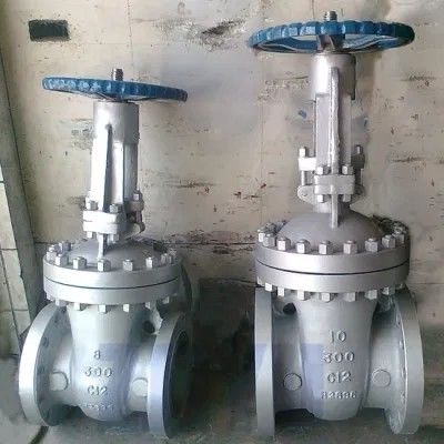 API 600 150LB CF8M Edelstahl-Flangen-Gatterventil für Wassermedien Y-Typ-Struktur