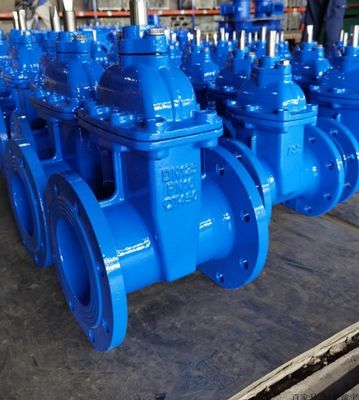 Wasserstromsteuerung HT200 Gusseisenflansche-Typ-Gatterventil mit zartem Eisenhandrad