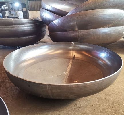 Kundenspezifische Unterstützung ODM Ss304 Ellipsoidal Semi Tank End Metal Ellipsoidal Pressenköpfe