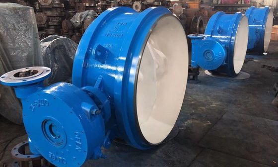 PN10 PN16 PN25 CLASS150 Doppelflächige Doppelverschiebungsschwimmerventil mit elektrischem Pneumatik