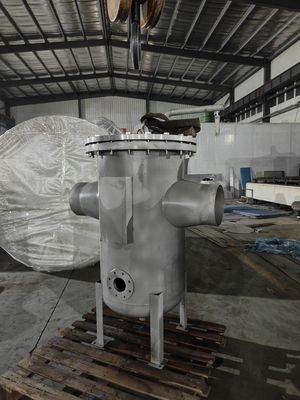 Individuell angefertigter Stahl-Hydrozyklon-Gas-Flüssig-Wasser-Dampfscheider perfekt für die Trennung