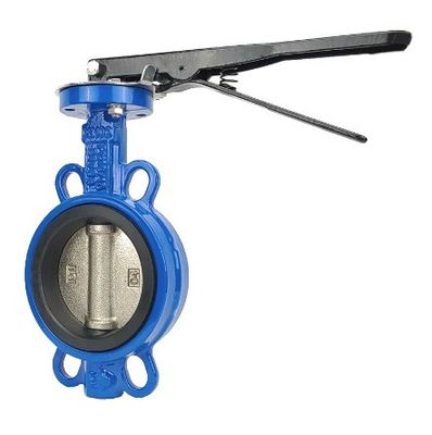 Industrieanwendung Schmetterlingsventilgetriebe Stahlgriffe mit individueller Unterstützung