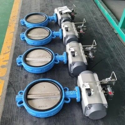 Soft Seal Turbine Wafer Butterfly Ventil für die Anpassung und langfristige Leistung