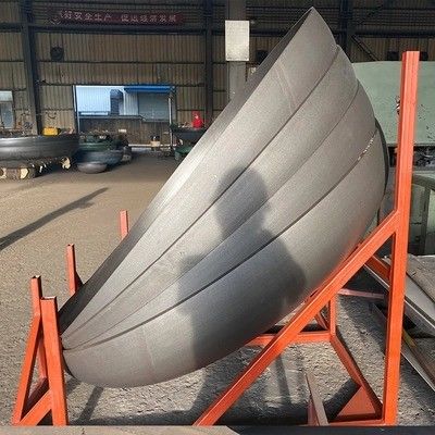 Anpassungskohle aus Kohlenstoffstahl, mit geschmücktem elliptischem Tankkopf für Druckbehälter