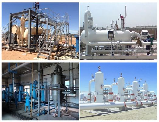 Drei-Phasen-Gasflüssigkeitsseparator ASME U Stamp Druckbehälter für Superior angepasst