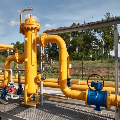 Herstellungsbetrieb LPG-Gasfüllmaschine Speicherbehälter Gleitstation mit Zylinder