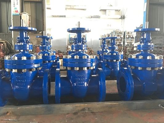 DIN F6 Standard 4 Zoll Industrie Messer Torventil mit Edelstahlradgriff