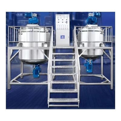 angepasster elliptischer Tank aus Kohlenstoffstahl für Druckspeicher- und Mischanwendungen