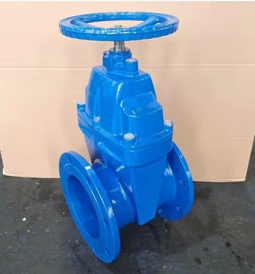 Wasserabträgliches Y-Gatterventil mit Flanschverbindung und Edelstahlmaterial