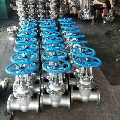 Gatterventile 4 Zoll 6 Zoll 8 Zoll Flansch geschmiedet WCB ANSI A105N API6D Handgussstahl