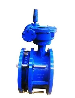 Gasmedien Schmetterlingsventile Gummisitz Doppelflanken 24V/Gleichstrom elektrischer Drehakt