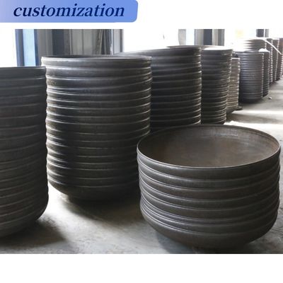 ASME-Standard-Schweißverbindung Groß-Kohlenstoffstahl-Elliptik-Tellerköpfe für Tanks