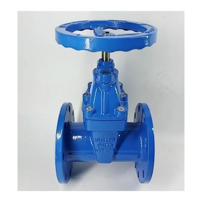 Industrie-Wasserventil Widerstandsfähige Sitze Weichflansche Wasserkontrolle Edelstahl Torventil