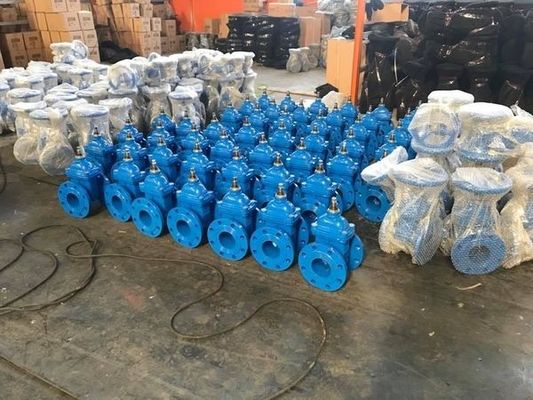 Erhältlich OEM-Gatterventil BS515 DIN F4 F5 AWWA Gummiverschluss nicht aufsteigender Stamm