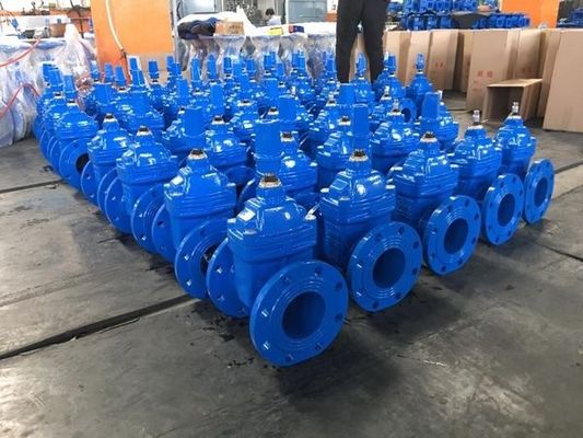 Erhältlich OEM-Gatterventil BS515 DIN F4 F5 AWWA Gummiverschluss nicht aufsteigender Stamm