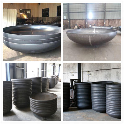Customized Support OEM Edelstahlrohr Ende SS304 SS316L elliptische Teller Ende Kopf